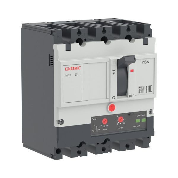 Авт. выкл. YON pro MNX125L 4P 125A 70kA при AC415V расц. TMM Авт. выкл. YON pro MNX125L 4P 125A 70kA при AC415V расц. TMM