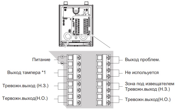 Схема подключения SIP-5030 Схема подключения SIP-5030