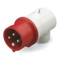 Вилка кабельная угловая IP44 16A 3P+E 400В (DIS2211636)