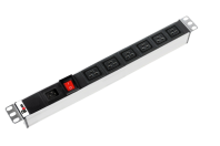 Гор блок розеток Rem-16, 1×16, выкл, 6C19, 19", вход C20