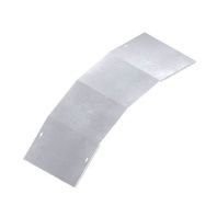 Крышка на угол вертикальный внешний 45 градусов, 100х400 R300 в комплекте с крепежными элементами и соединительными пластинами, необходимыми для монтажа