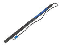 Верт блок розеток Rem-3MC, монит, измер, 1×32A, авт,36C13 с фикс,6C19 с фикс,1820мм,шнур 1,8м IEC309