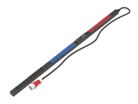 Верт блок розеток Rem-3MC, монит, измер, 3×16A, 30C13 с фикс, 12C39 с фикс, 1820мм, шнур 1,8м IEC309