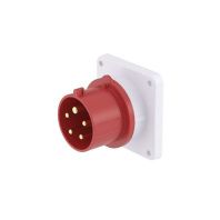 Вилка панельная PSP IP44 32A 3P+E+N 400В
